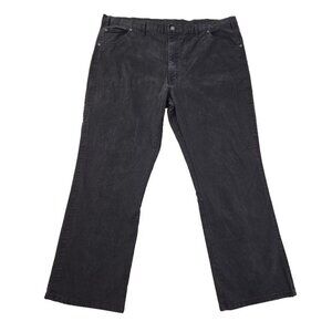 Dickies Men's 44x30 Flex Tough Max Technology Stretch Pants‎ Black Straight Leg